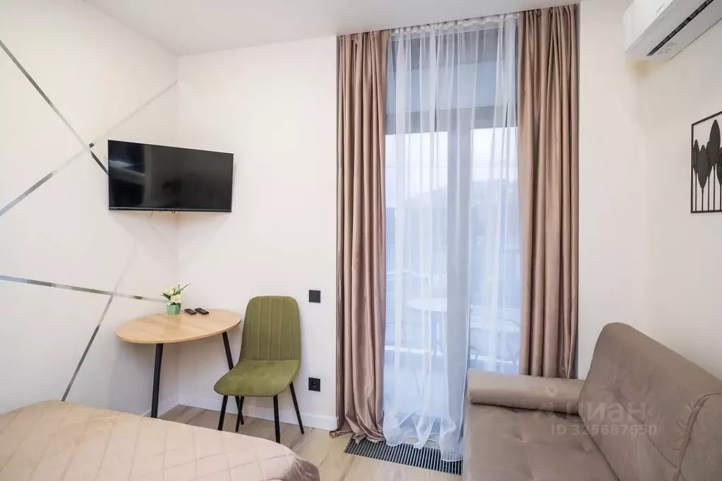 Студия Краснодарский край, Сочи Бытха мкр, ул. Ясногорская, 16/2к10 ... - Фото 2