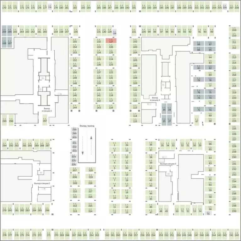 Гараж в Москва Квартал Герцена жилой комплекс, к2 (13 м) - Фото 1