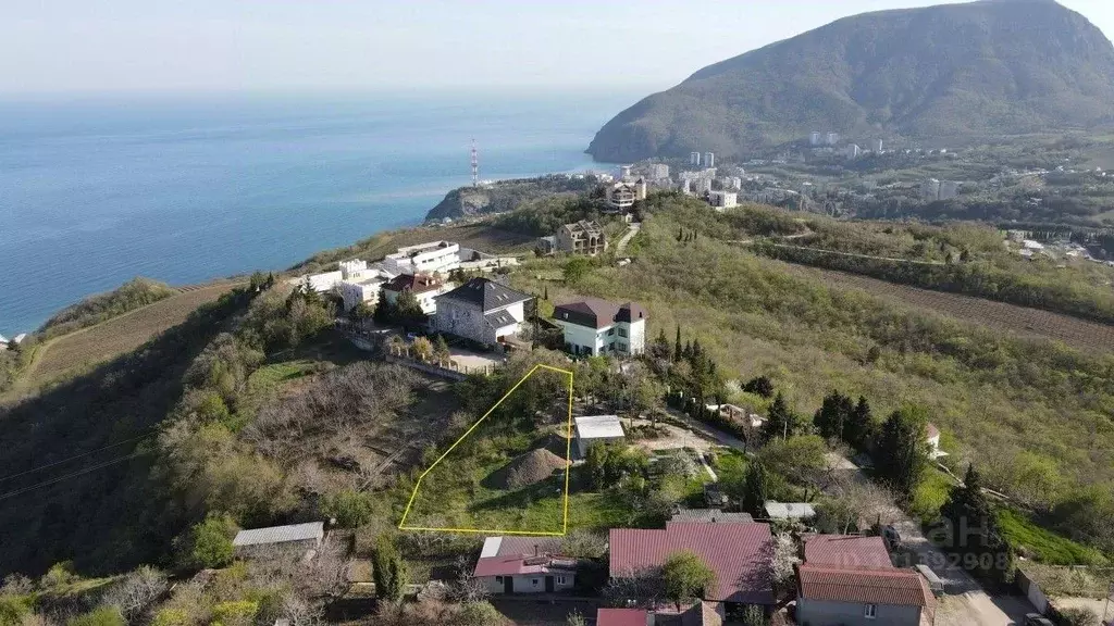 Участок в Крым, Алушта муниципальный округ, с. Пушкино ул. ... - Фото 1