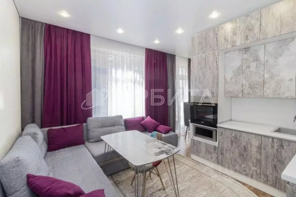 1-к кв. Тюменская область, Тюмень ул. Стройотрядовская, 14 (37.5 м) - Фото 1