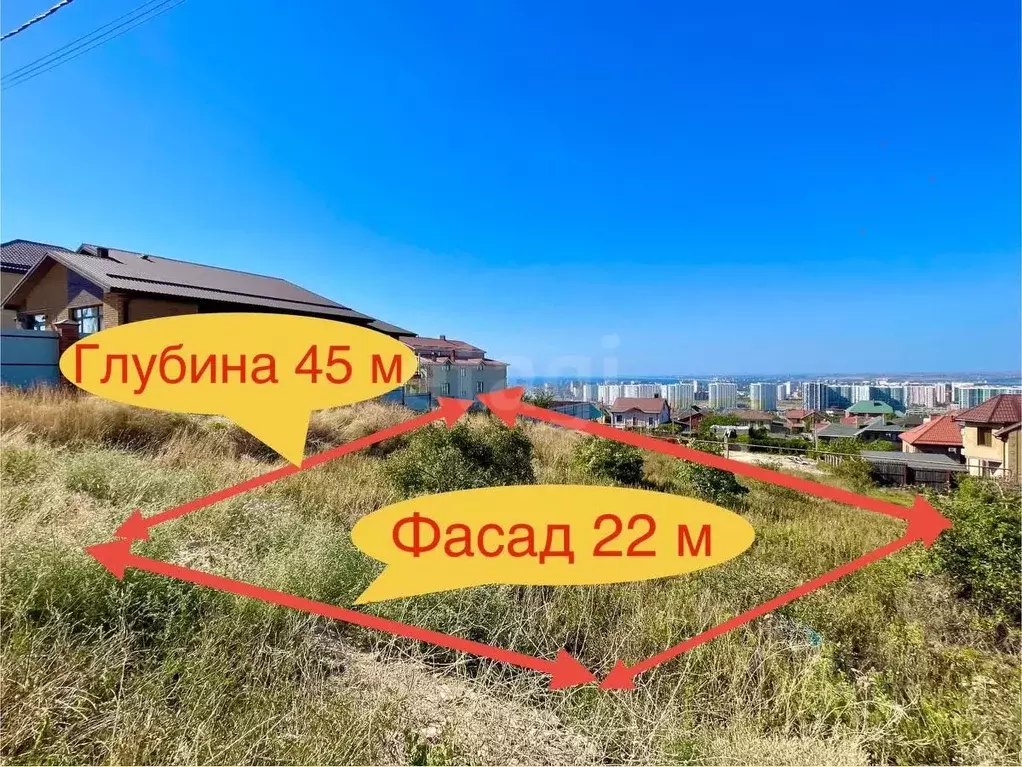 Участок в Краснодарский край, Анапа муниципальный округ, с. Супсех ул. ... - Фото 1