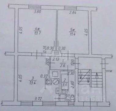 2-к кв. Калининградская область, Мамоново Артиллерийская ул., 16 (44.4 ... - Фото 2
