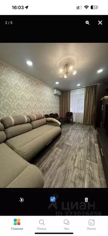 2-к кв. Ростовская область, Ростов-на-Дону просп. Стачки, 190/1 (47.0 ... - Фото 2