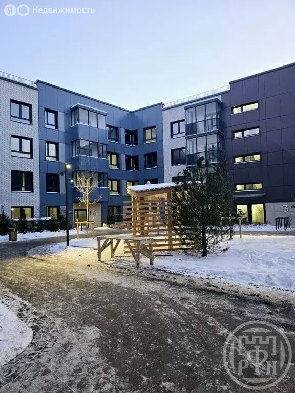 1-комнатная квартира: посёлок Лисий Нос, Авиационная улица, 5 (32.6 м) - Фото 1