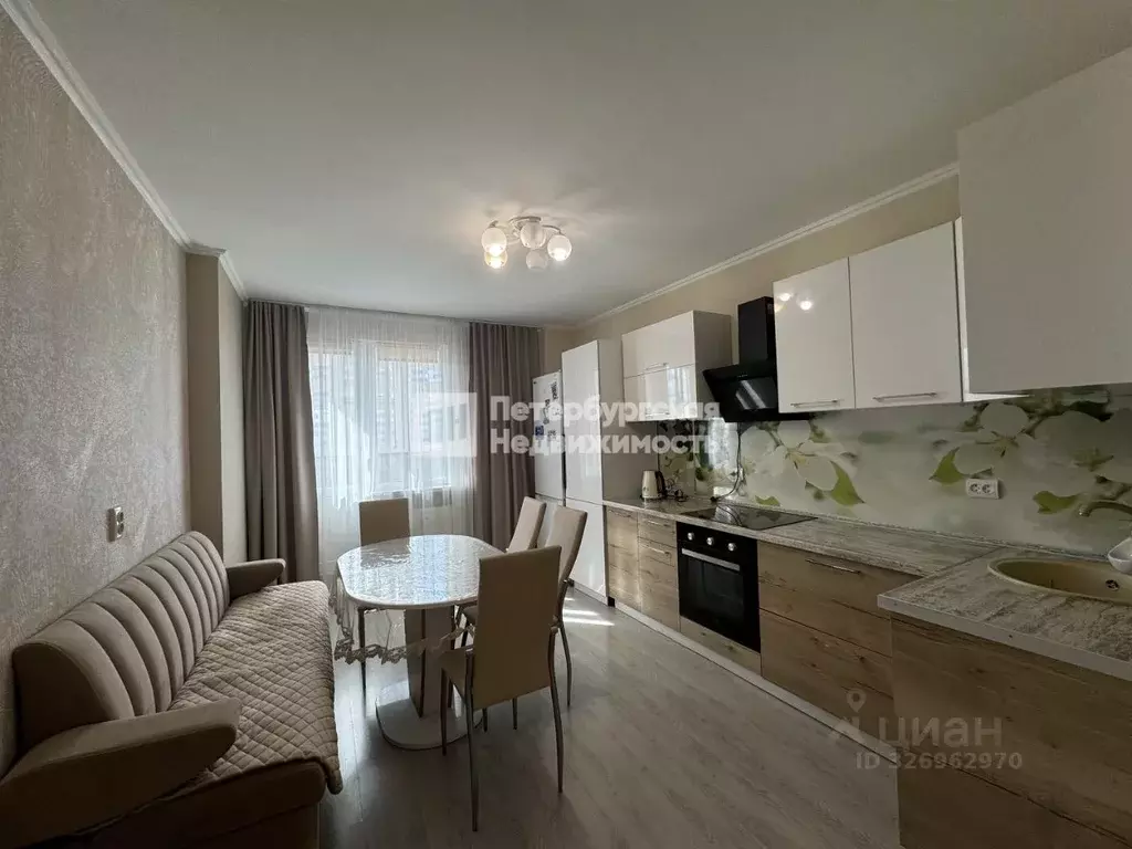 1-к кв. Санкт-Петербург пос. Шушары, просп. Новгородский, 4 (34.8 м) - Фото 1