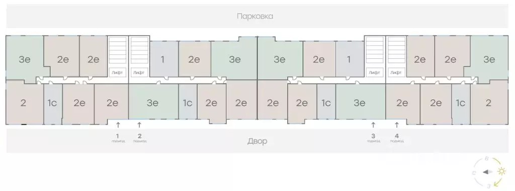 3-к кв. Воронежская область, Новоусманский район, пос. Отрадное ул. ... - Фото 2