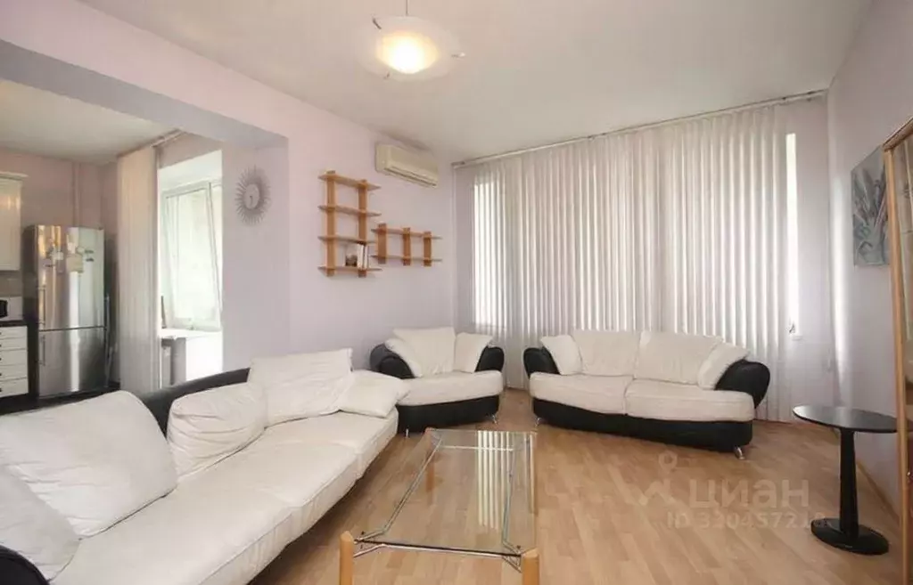 Студия Москва пер. Сивцев Вражек, 33 (60.0 м) - Фото 1