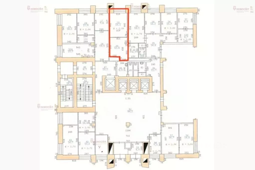 Офис в Свердловская область, Екатеринбург ул. Гагарина, 6 (26 м) - Фото 1