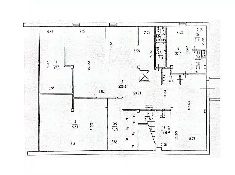 Помещение свободного назначения в Москва Михалковская ул., 63БС1 (475 ... - Фото 2