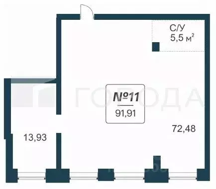 Офис в Новосибирская область, Новосибирск ул. Станиславского, 25 (92 ... - Фото 2
