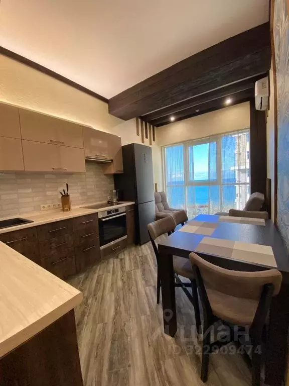 1-к кв. Краснодарский край, Сочи Мамайка мкр, ул. Крымская, 89 (43.0 ... - Фото 2