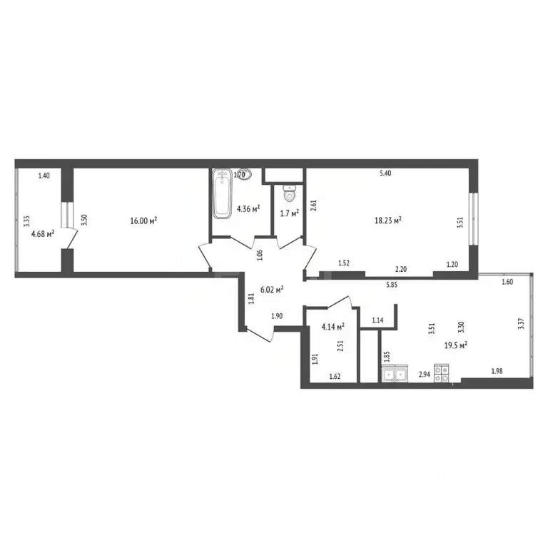 2-к кв. Московская область, Красногорск городской округ, Путилково пгт ... - Фото 1