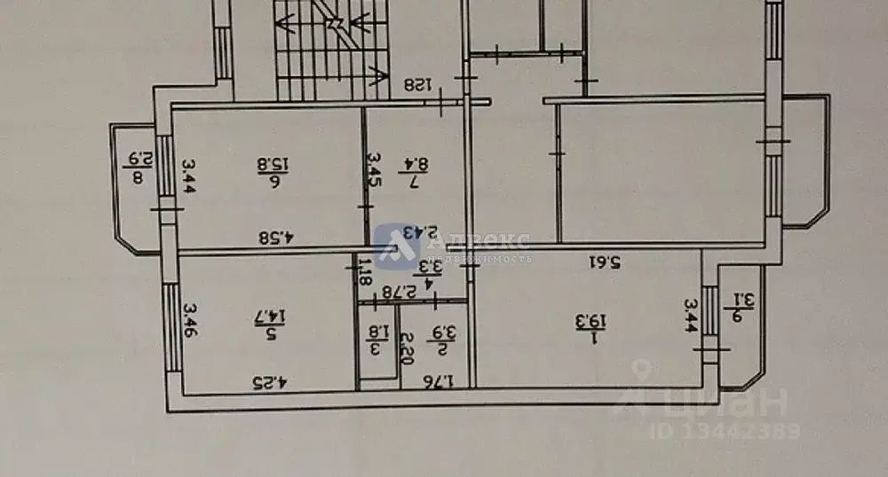2-к кв. Тюменская область, Тюмень ул. Пермякова, 84к1 (67.2 м) - Фото 2