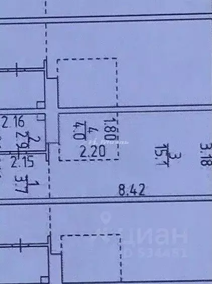 Студия Крым, Симферополь ул. Мира, 2 (25.7 м) - Фото 2