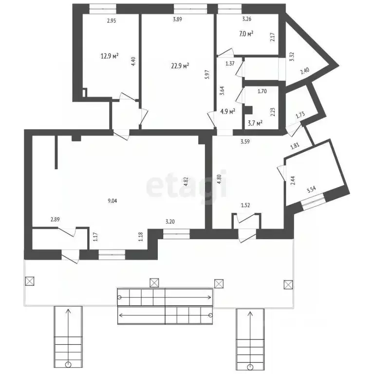 Помещение свободного назначения в Тюменская область, Тюмень ул. ... - Фото 1
