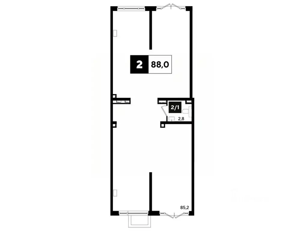 Помещение свободного назначения в Краснодарский край, Краснодар ул. ... - Фото 1