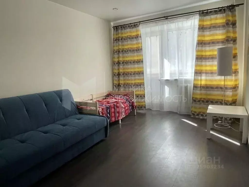 1-к кв. Тюменская область, Тюмень ул. Малыгина, 57 (33.0 м) - Фото 2