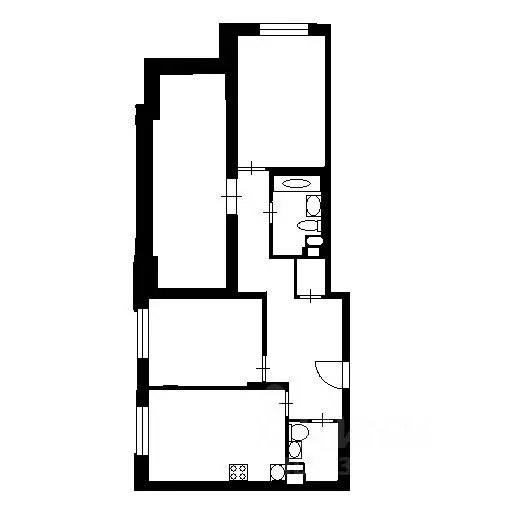 2-к кв. санкт-петербург полтавский проезд, 3 (68.0 м) - Фото 1