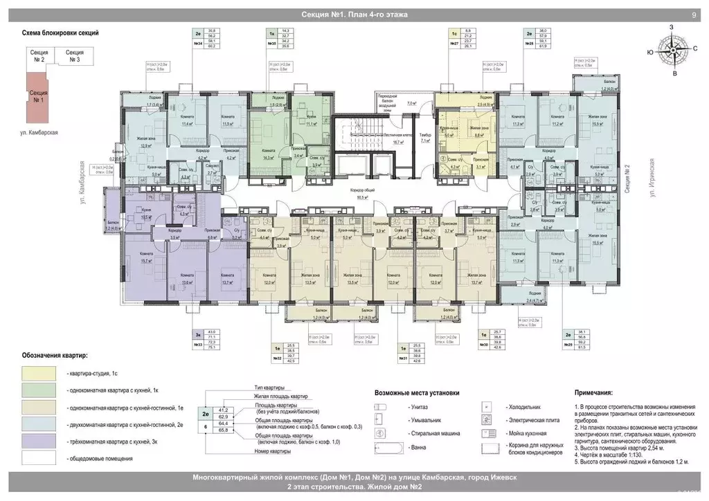 1-к кв. Удмуртия, Ижевск Игринская ул. (34.2 м) - Фото 2