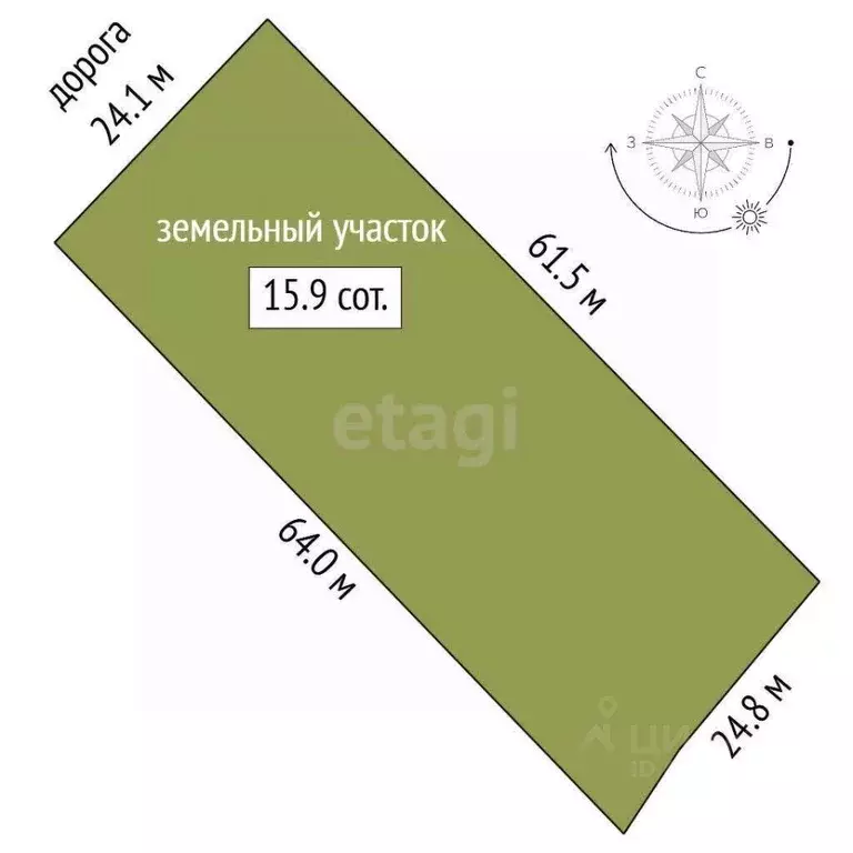 Участок в Белгородская область, Новооскольский муниципальный округ, с. ... - Фото 1