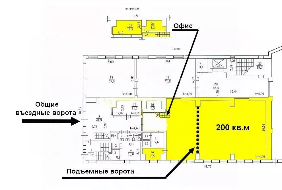 Склад в Новосибирская область, Новосибирск ул. Декабристов, 253 (217 ... - Фото 1