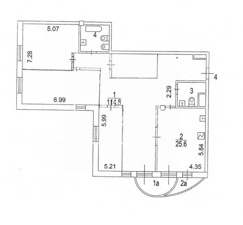 4-к кв. Москва ул. Арбат, 31С2 (152.0 м) - Фото 1