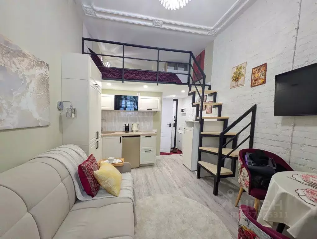 Студия Москва ул. Большая Дмитровка, 20С1 (28.0 м) - Фото 2