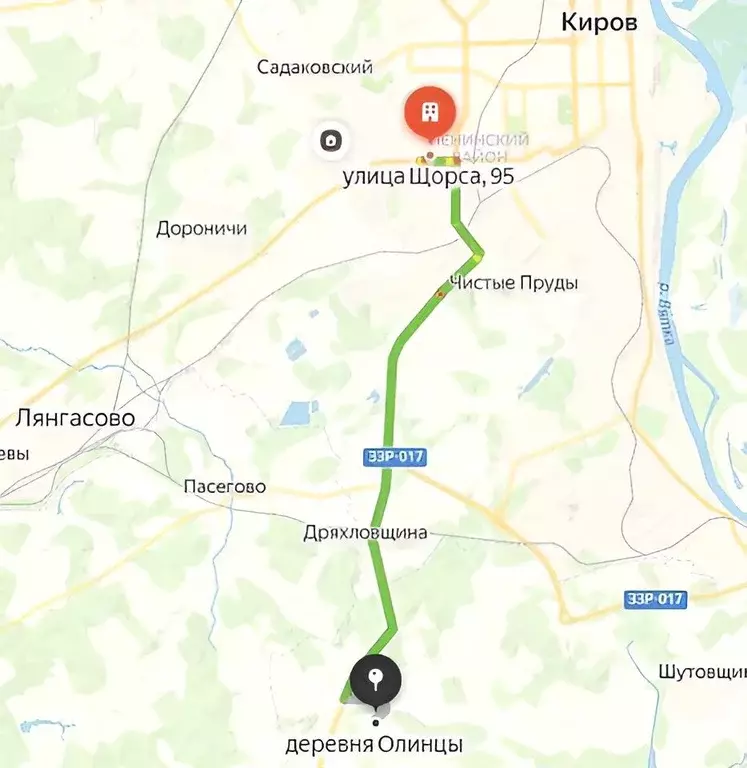Участок в Кировская область, Киров городской округ, д. Олинцы ул. ... - Фото 1