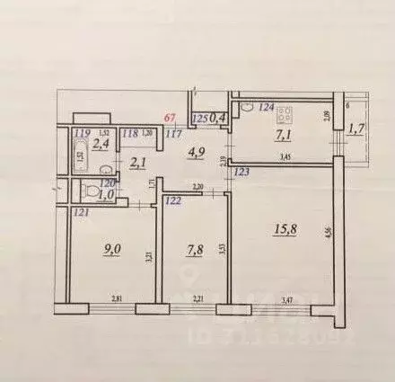 3-к кв. Самарская область, Самара ул. Стара-Загора, 64 (51.0 м) - Фото 1