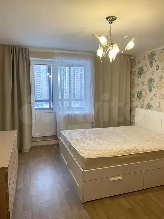 1-к. квартира, 41 м, 9/25 эт. - Фото 1
