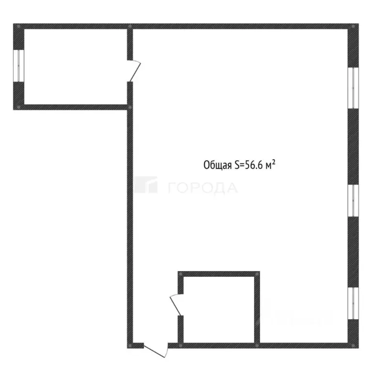 1-к кв. Алтайский край, Барнаул ул. Антона Петрова, 209 (56.6 м) - Фото 2