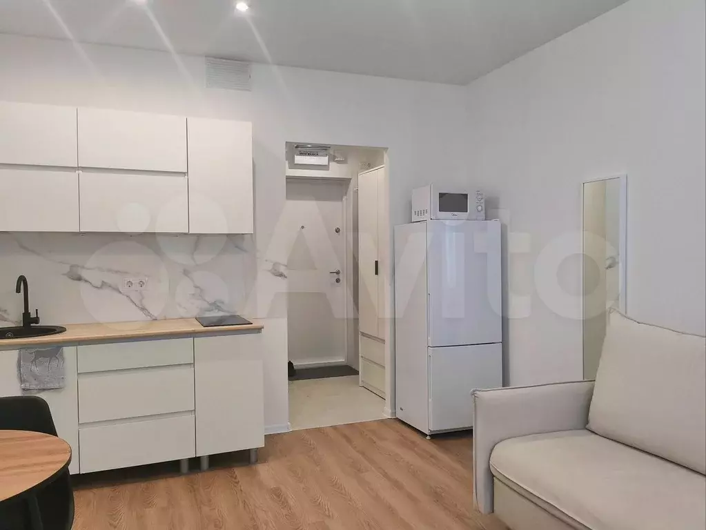 Квартира-студия, 20 м, 22/23 эт. - Фото 1