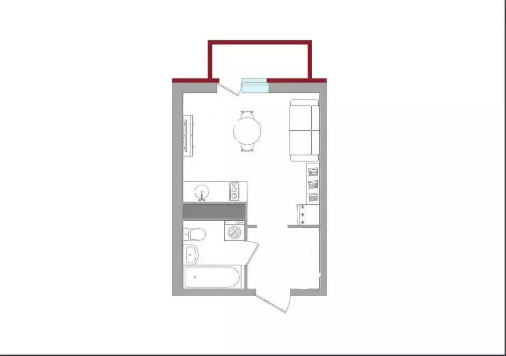 Квартира-студия: Тверская область, Калининский муниципальный округ, ... - Фото 1