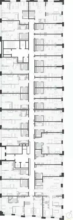 Студия Приморский край, Владивосток ул. Нейбута (30.19 м) - Фото 1