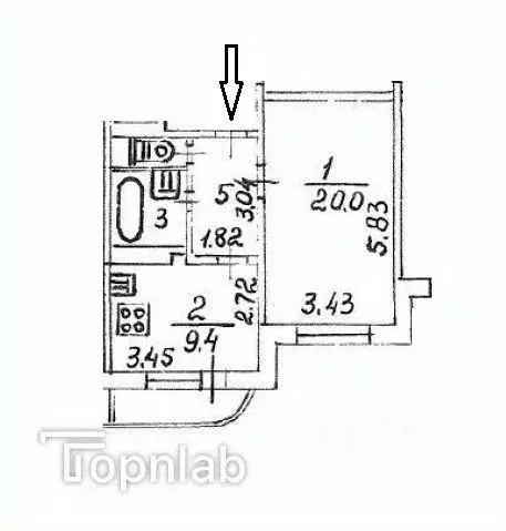 1-к кв. Санкт-Петербург просп. Просвещения, 5К1 (38.5 м) - Фото 1