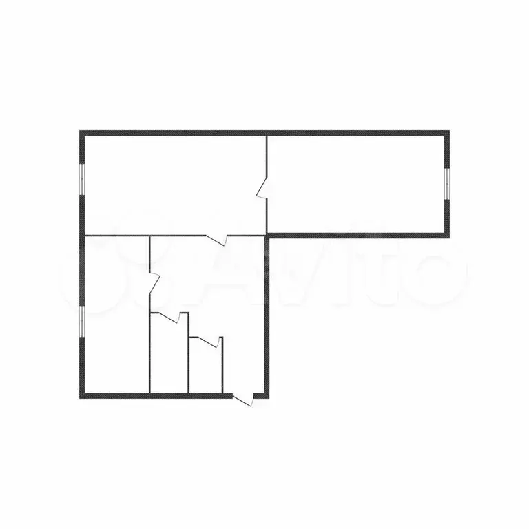 2-к. квартира, 40 м, 1/2 эт. - Фото 0