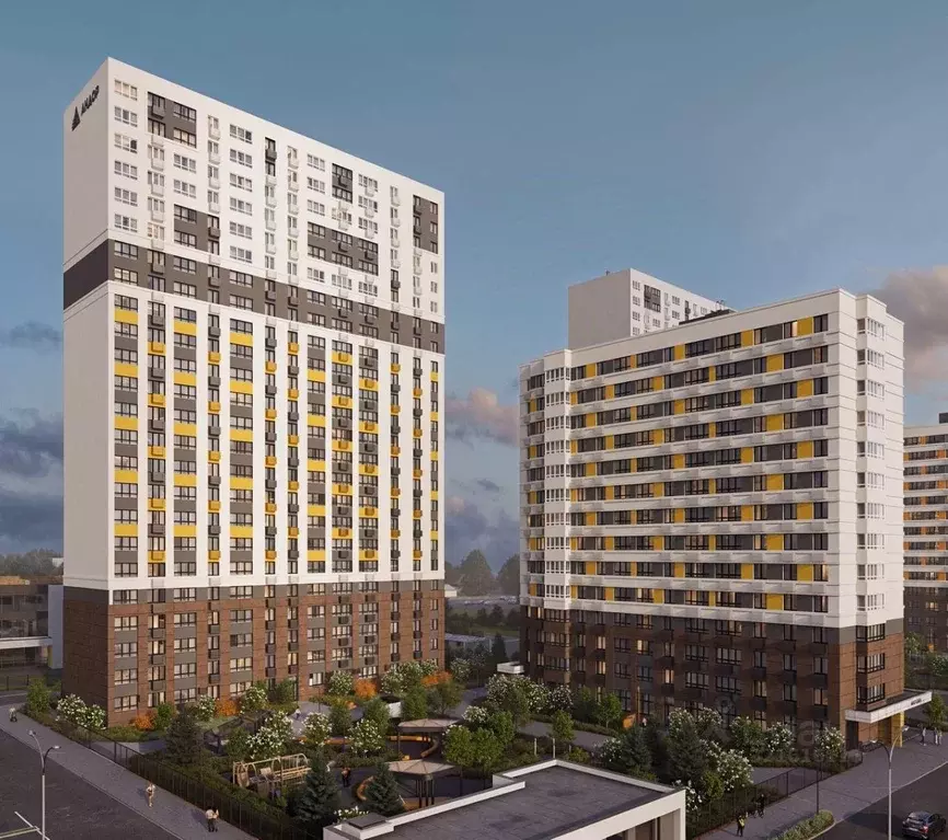 2-к кв. Нижегородская область, Нижний Новгород Ленгородок мкр, Мед ... - Фото 2