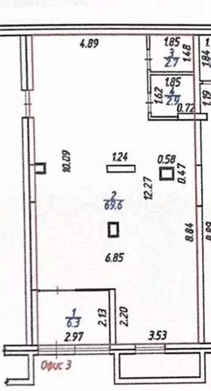 Офис 81,5 кв.м - Фото 0