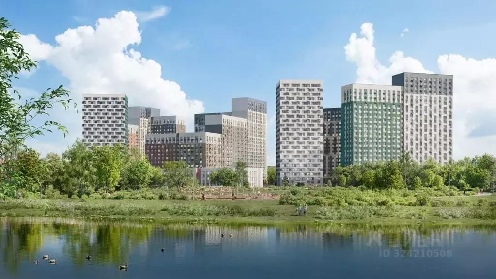 1-к кв. Московская область, Мытищи Белый Grad жилой комплекс, 12.1 ... - Фото 2