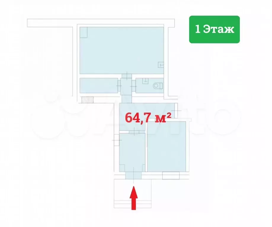 Аренда ПСН на Пресне - 64,7 м - Фото 0
