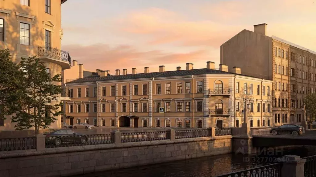 1-к кв. Санкт-Петербург наб. Канала Грибоедова, 84 (56.2 м) - Фото 1