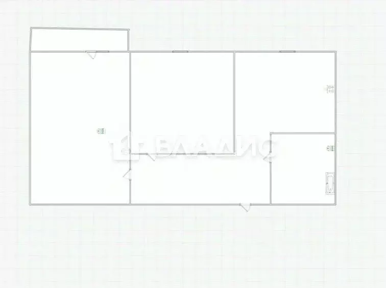 2-к кв. Пензенская область, Пенза ул. Рахманинова, 32 (53.0 м) - Фото 2