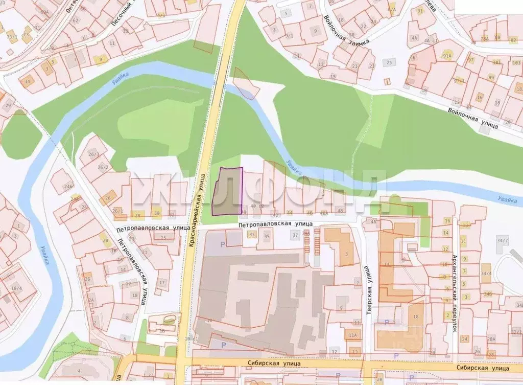 Участок в Томская область, Томск Петропавловская ул. (26.82 сот.) - Фото 1