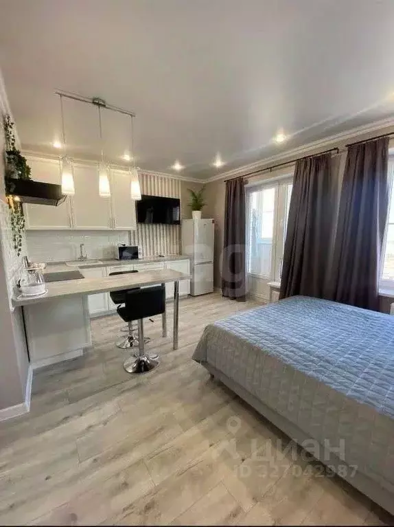 Студия Краснодарский край, Краснодар ул. Конгрессная, 19/1к2 (26.6 м) - Фото 2