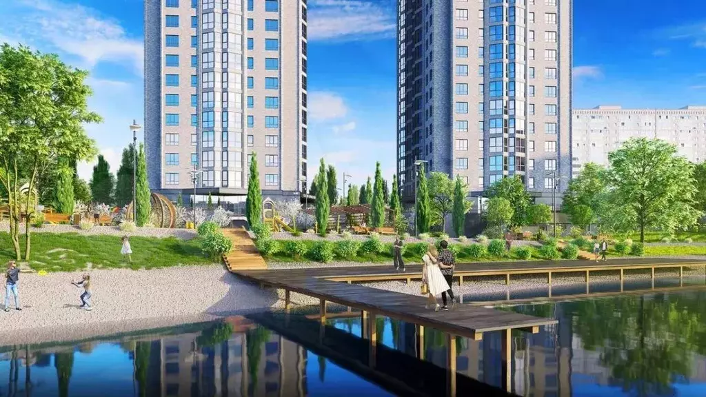 2-к. квартира, 60 м, 22/24 эт. - Фото 1