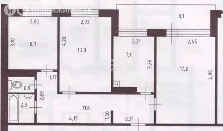 3-комнатная квартира: Тольятти, улица Свердлова, 49 (50.4 м) - Фото 0