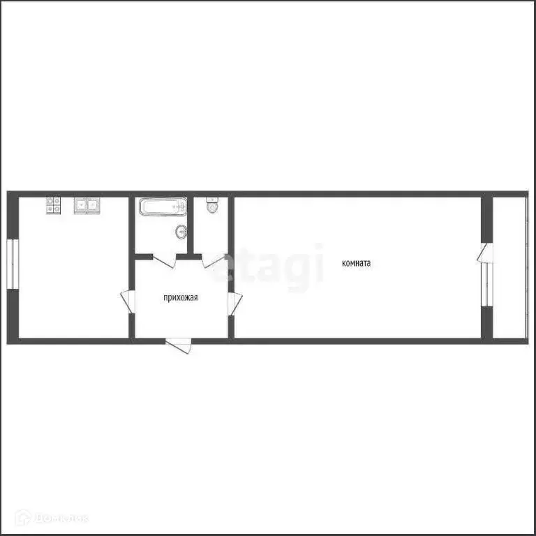 Продаётся 1-к квартира, 38.2 м - Фото 0