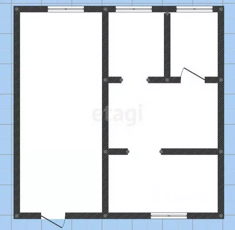 Дом в Воронежская область, Воронеж Южный СДТ, ул. Бирюзовая, 452 (90 ... - Фото 2