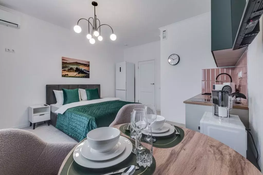 Студия Москва ул. Берзарина, 32А (30.0 м) - Фото 2