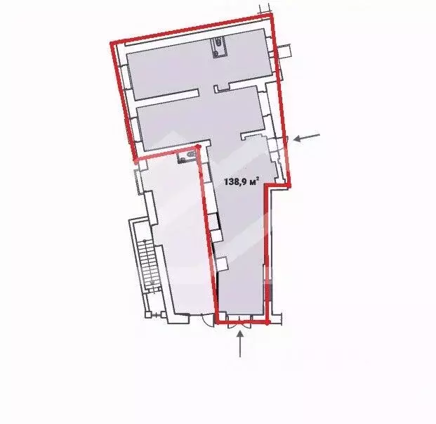 Помещение свободного назначения в Москва ул. Земляной Вал, 23С1 (139 ... - Фото 2
